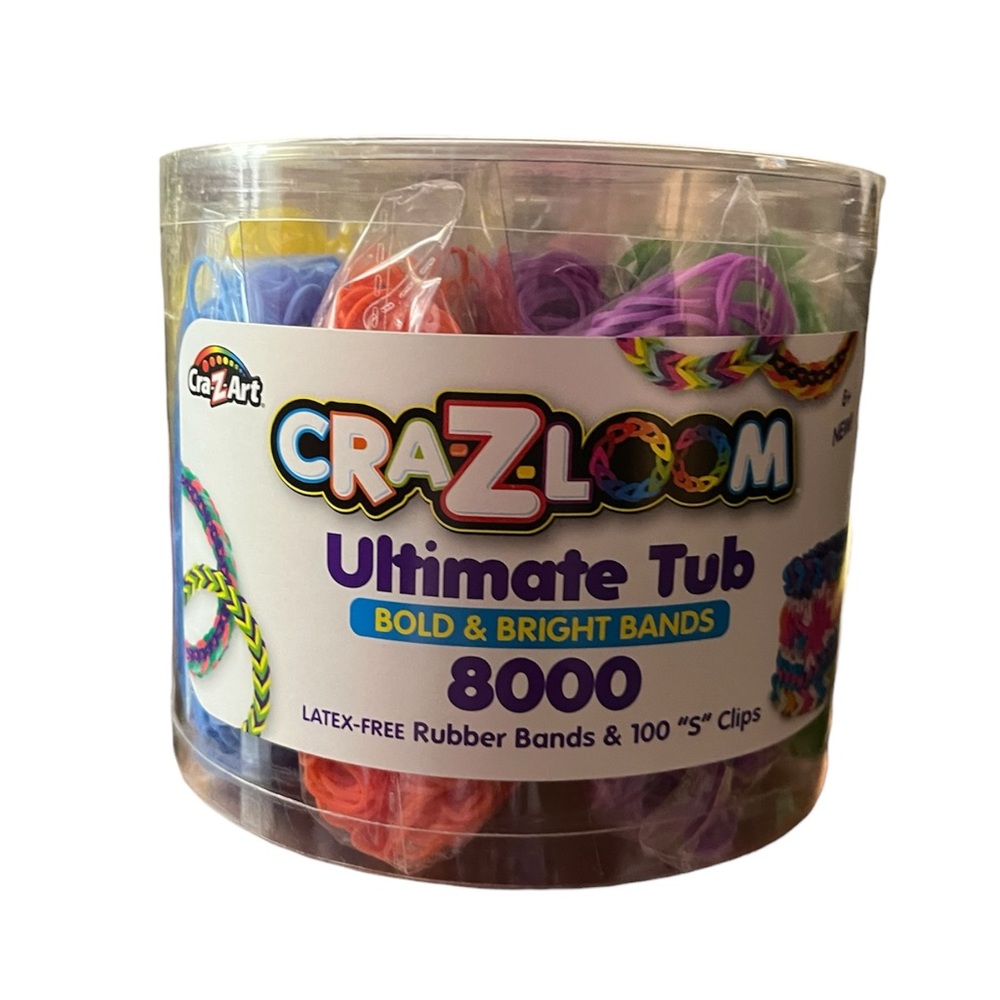 Cra-Z-Loom Ultimate Tub with Colorful Bands